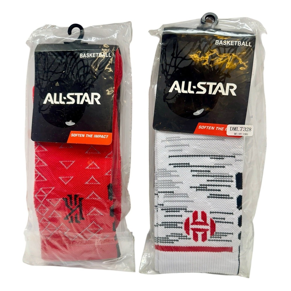 DRI-FIT‎ All-Star Basketball Socks Men's Size 6-8 / Lot Of 2